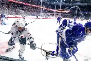 Omaha defenseman Griffin Ludtke