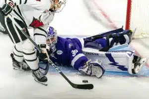 Omaha forward Jesse Lansdell