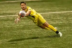 Creighton goalkeeper Blake Gillingham