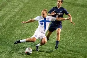Creighton midfielder Sean Green