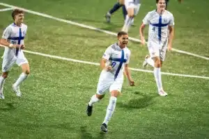 Creighton midfielder Omar Ramadan