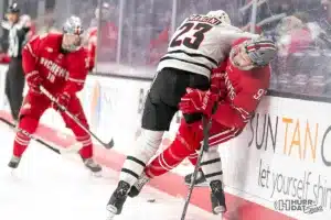 Omaha defenseman Victor Mancini
