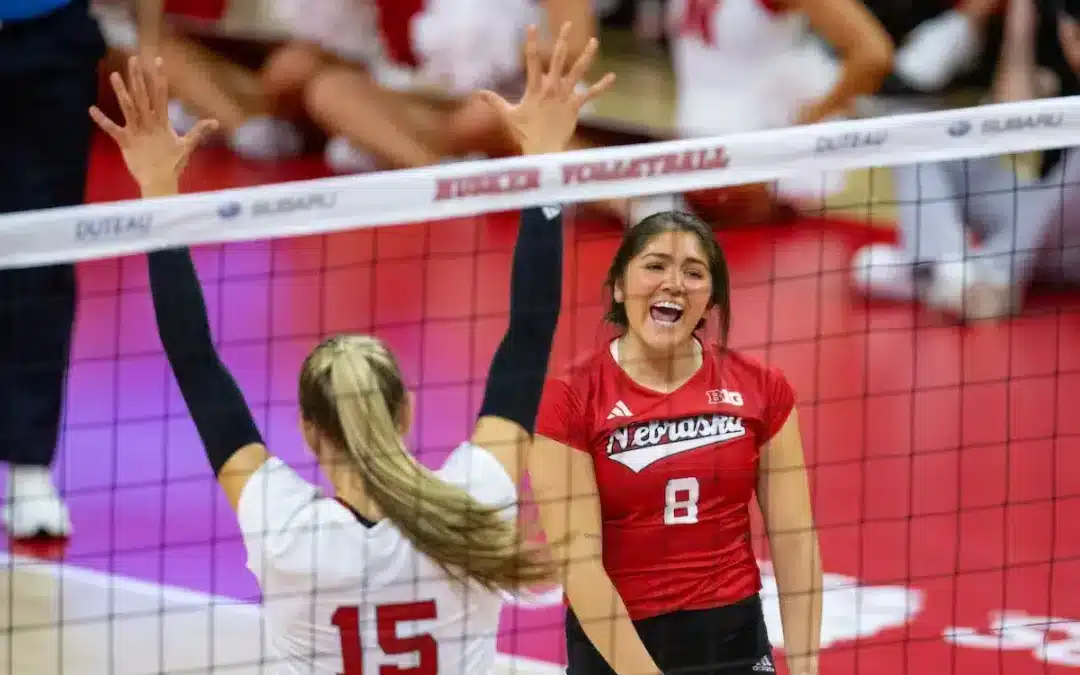 Jackson Snaps out of Slump to Lead No. 2 Nebraska to 3-1 Win Over Michigan State