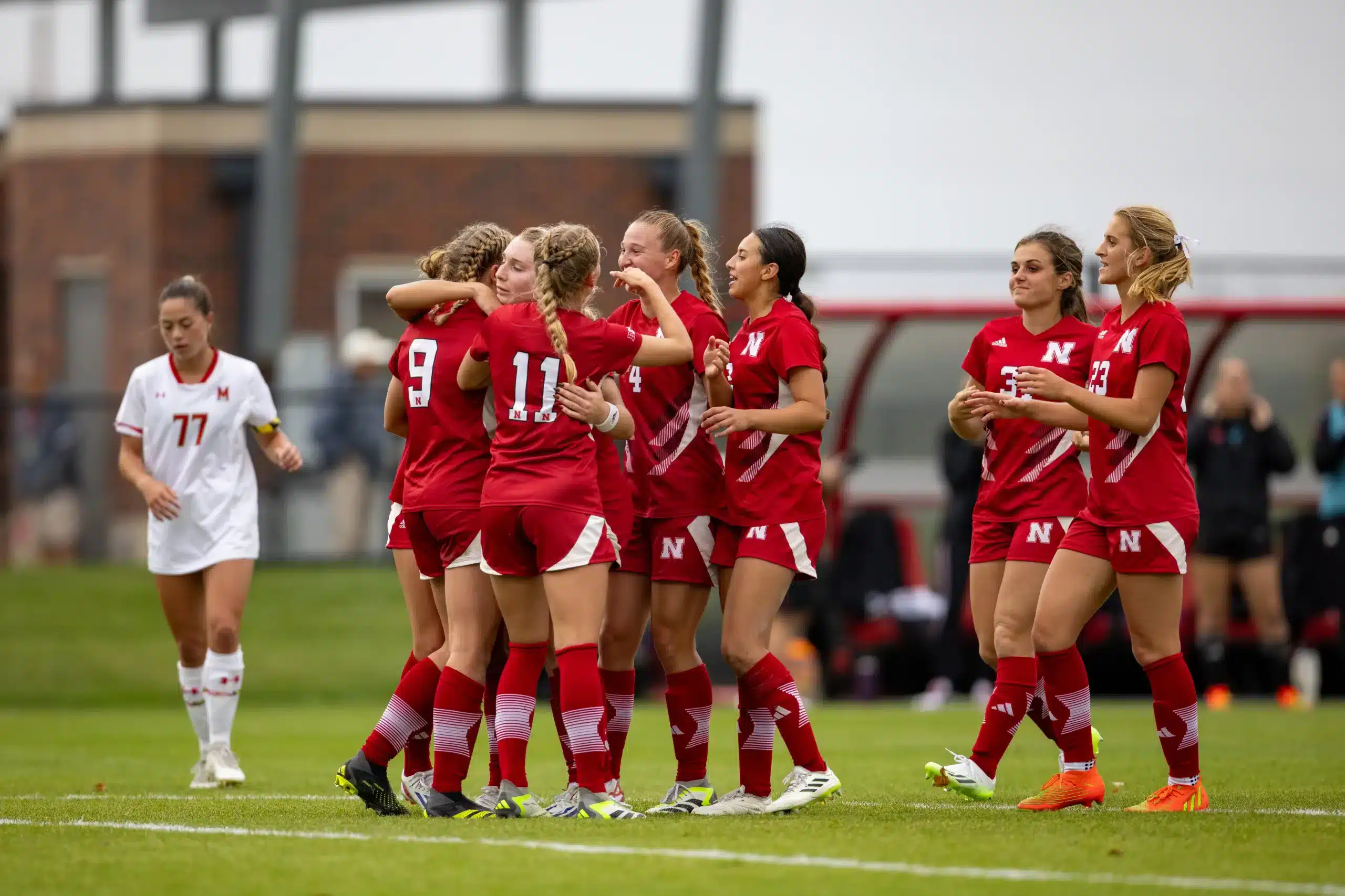 Nebraska Soccer Beats Maryland 3-0, Winning Third Straight Game