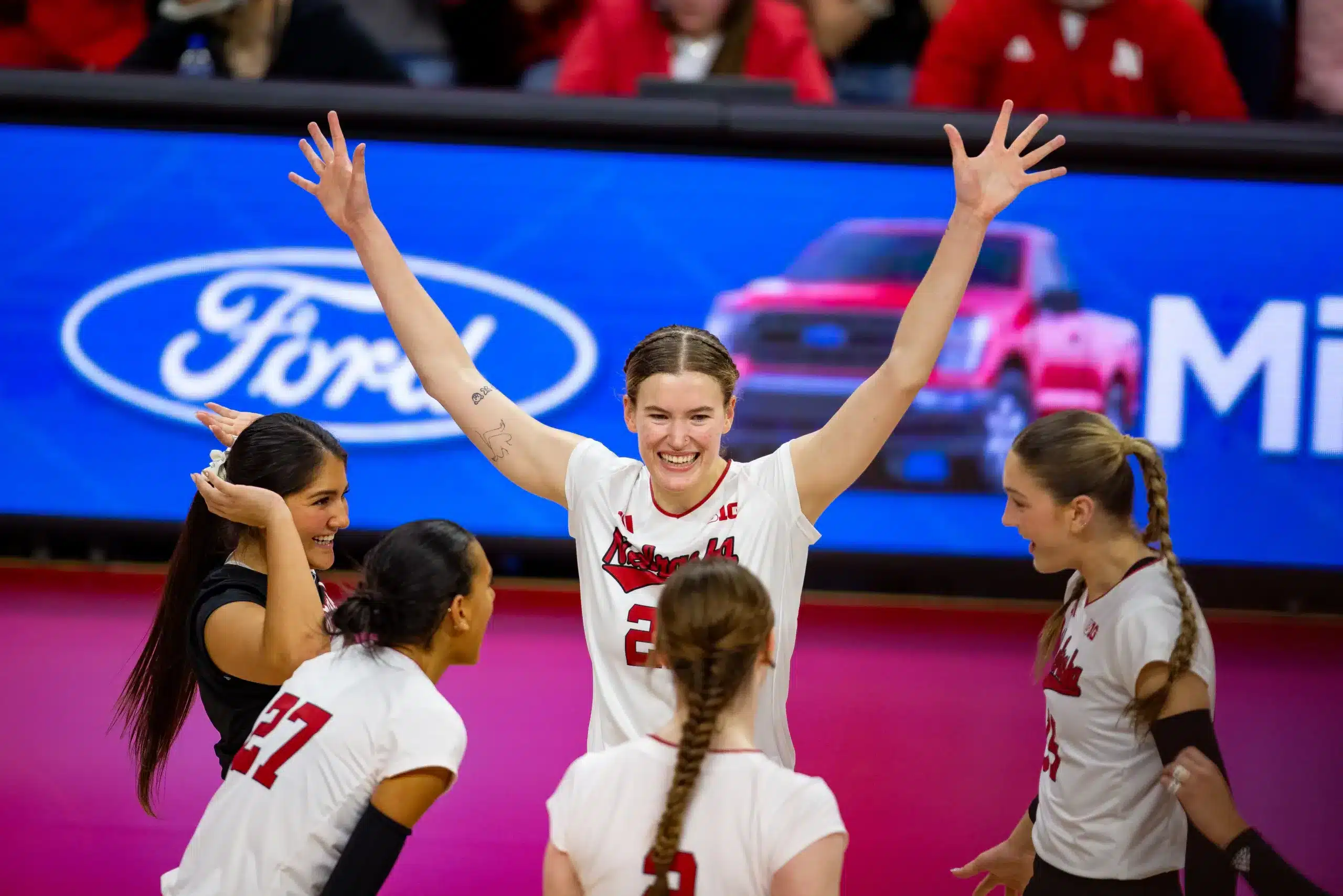 No. 2 Nebraska Knocks Off No. 13 Nittany Lions