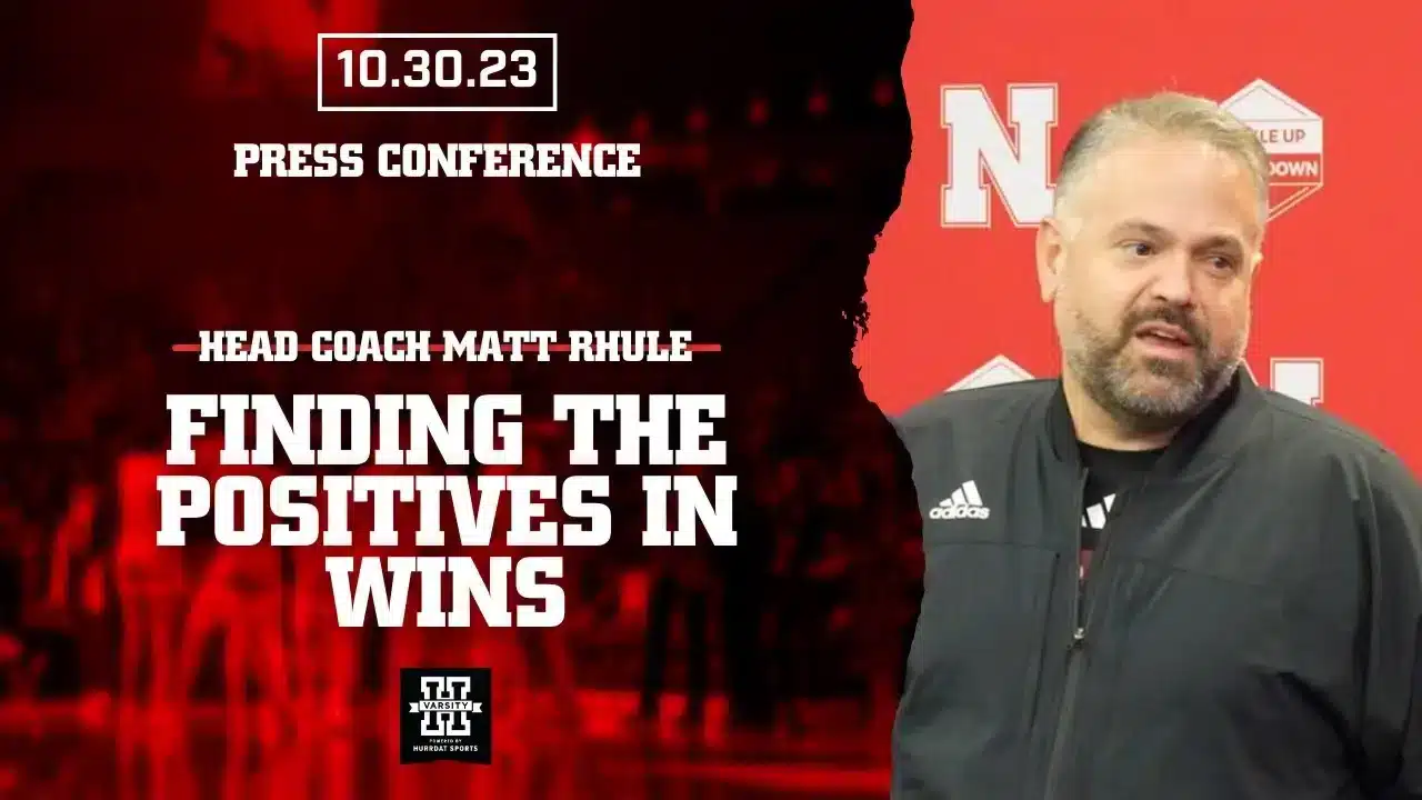 Nebraska Football Head Coach Matt Rhule WEEKLY UPDATE | Michigan State