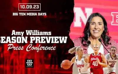 Nebraska Basketball Is Looking To Make BIG STRIDES | Amy Williams | Big Ten Media Days Presser