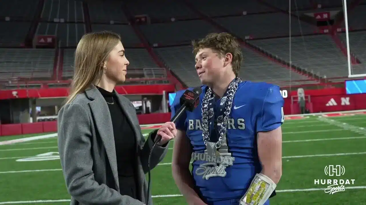 Bennington Football Wins Third-Straight Class B Championship over Skutt | Quinton Archer Interview