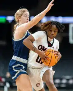 Omaha Mavericks guard Aaliyah Stanley