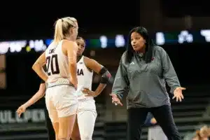 During a game between College of Saint Mary and the UN-Omaha in Omaha, NE on Wednesday November 8th, 2023. . Photo by Eric Francis