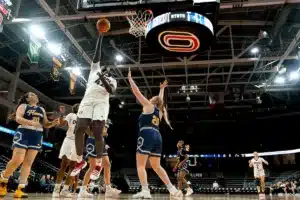 Omaha Mavericks center Lucy Ghaifan