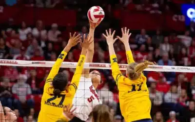 Nebraska Volleyball vs Michigan Photos – 11/17/2023