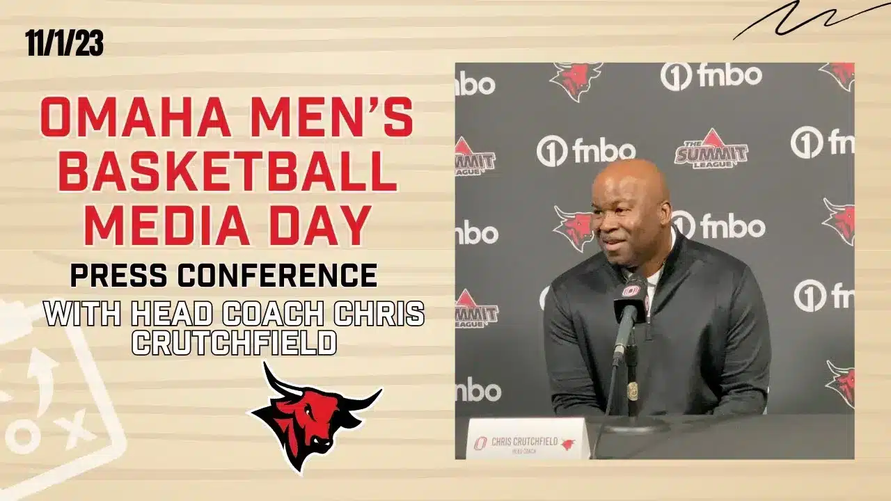 Omaha Basketball Head Coach Chris Crutchfield Feels Comfortable Going Into Year Two I Full Presser