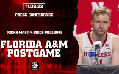 Postgame Press Conference | Nebraska Basketball Takes Down Florida A&M