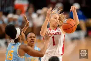 Nebraska Cornhuskers guard Jaz Shelley