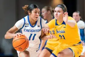 Creighton Bluejays guard Kiani Lockett