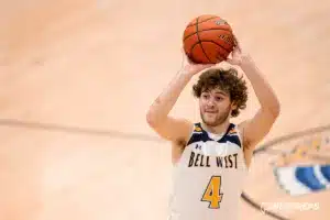 Bellevue West High School guard Steven Poulicek