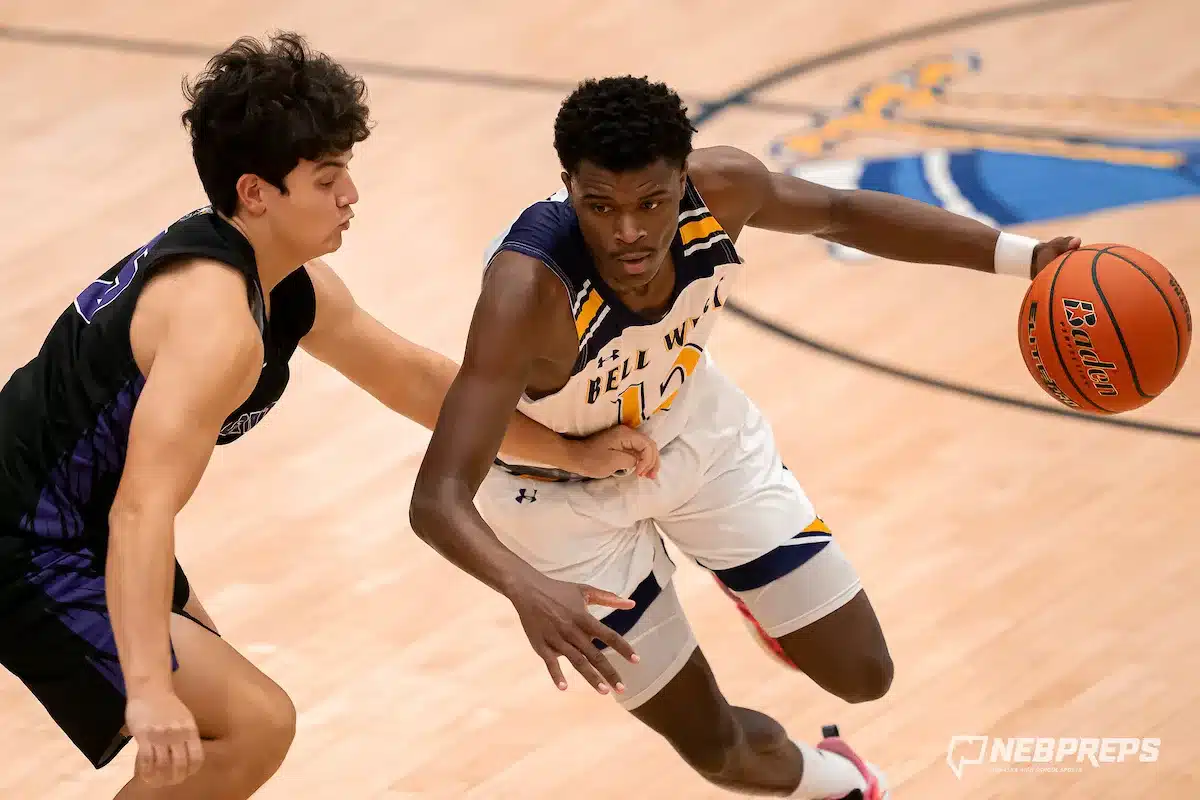 Bellevue West High School guard Jaden Jackson 