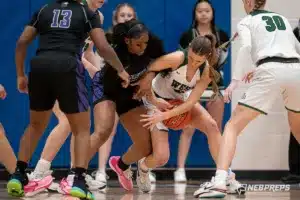 Central High School and Millard West High School during the Metro Holiday Basketball Tournament in Omaha, NE January 3rd 2024. Photo by Eric Francis