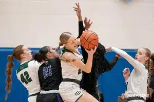 Millard West High School and Central High School during the Metro Holiday Basketball Tournament in Omaha, NE January 3rd 2024. Photo by Eric Francis