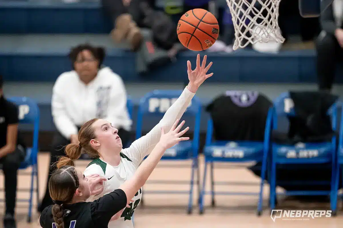 Millard West High School guard Neleigh Gessert 