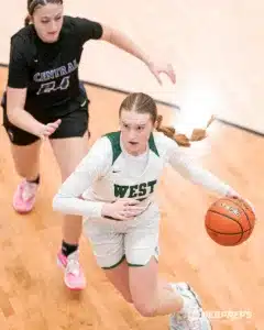 during the Metro Holiday Basketball Tournament in Omaha, NE January 3rd 2024. Photo by Eric Francis