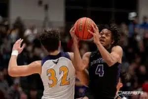 during the Metro Holiday Basketball Tournament in Omaha, NE January 3rd 2024. Photo by Eric Francis