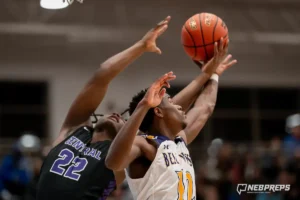 during the Metro Holiday Basketball Tournament in Omaha, NE January 3rd 2024. Photo by Eric Francis