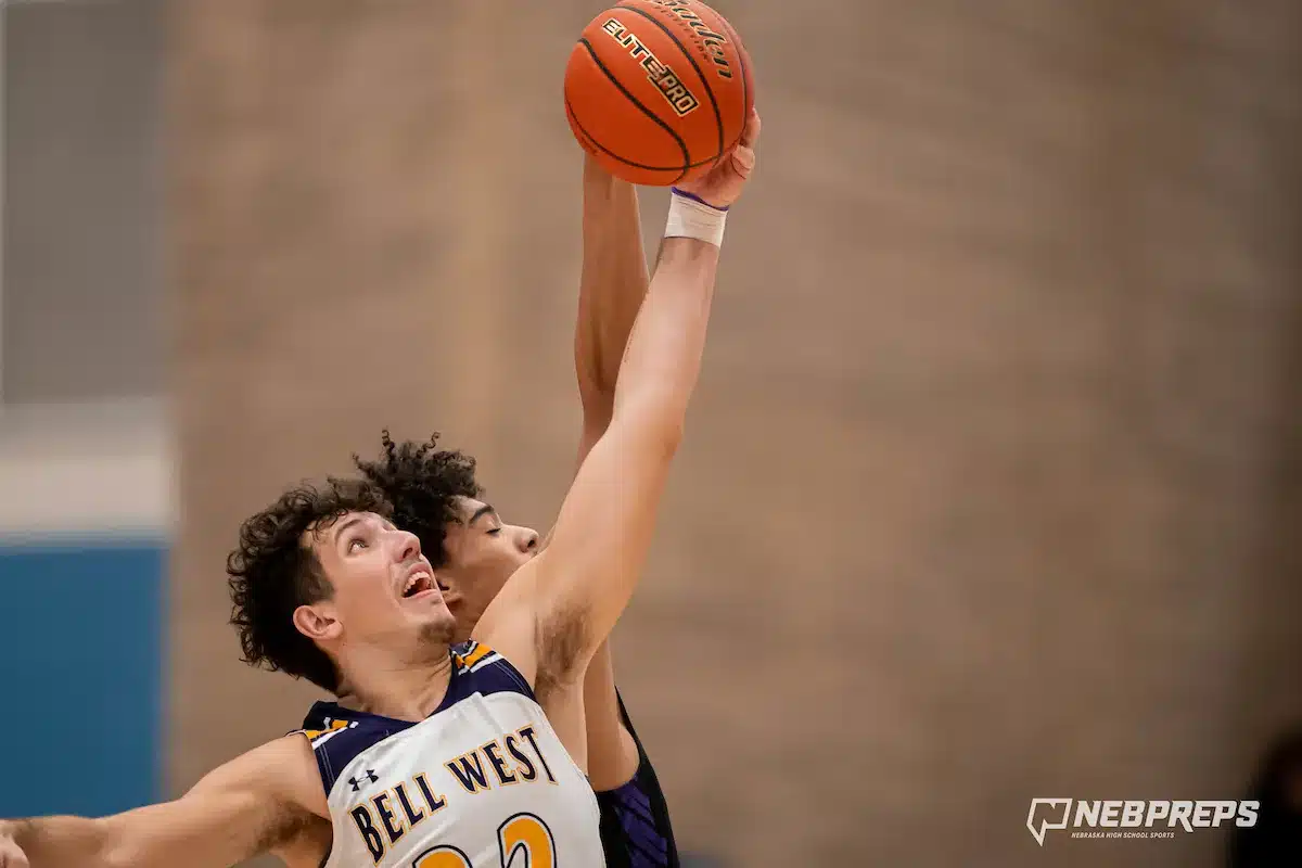 Bellevue West High School forward Robby Garcia 