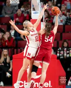 Nebraska Cornhuskers forward Jessica Petrie