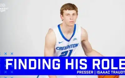 Isaac Traudt is Finding His Role with Creighton Basketball | Interview