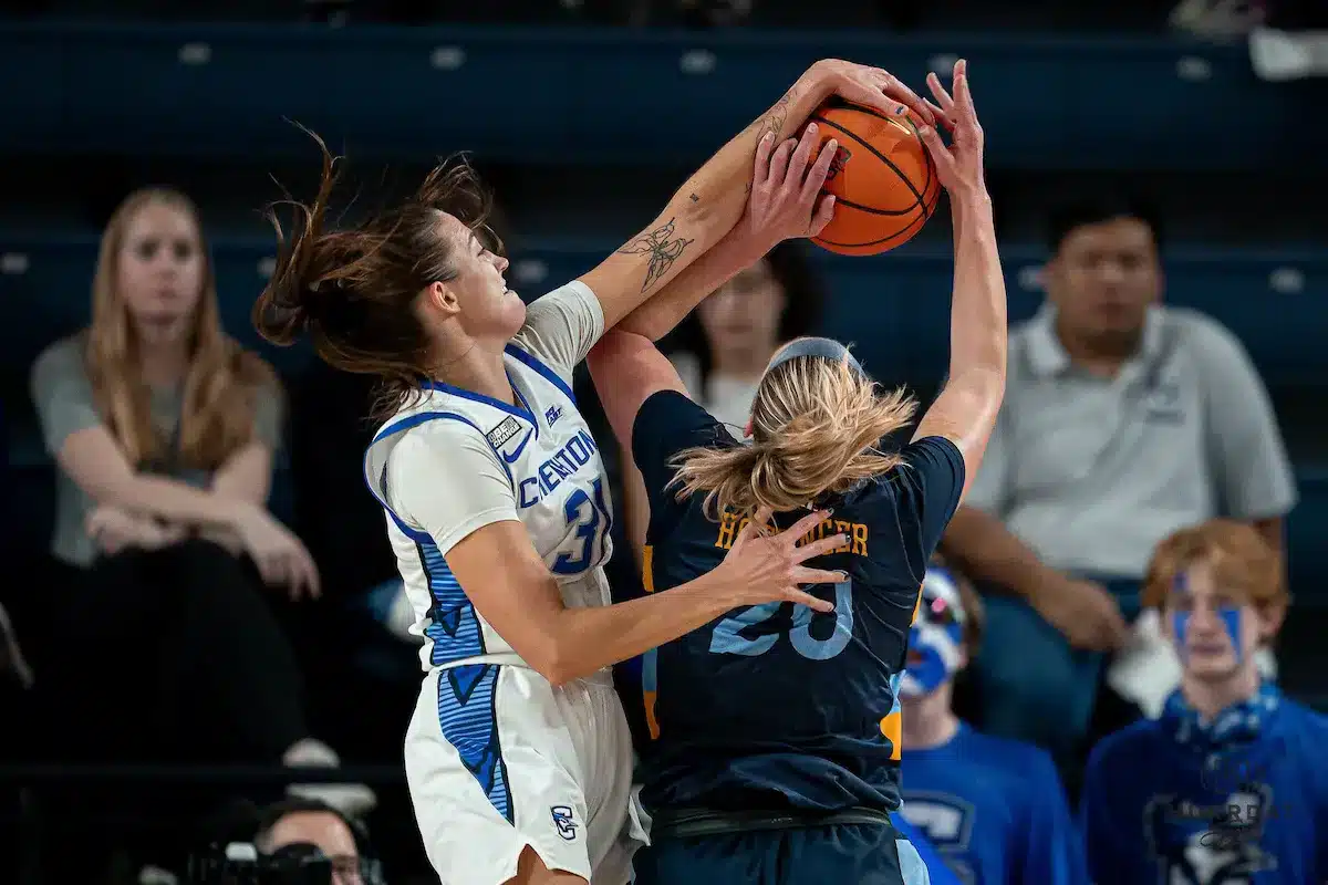 Creighton Bluejays forward Emma Ronsiek 