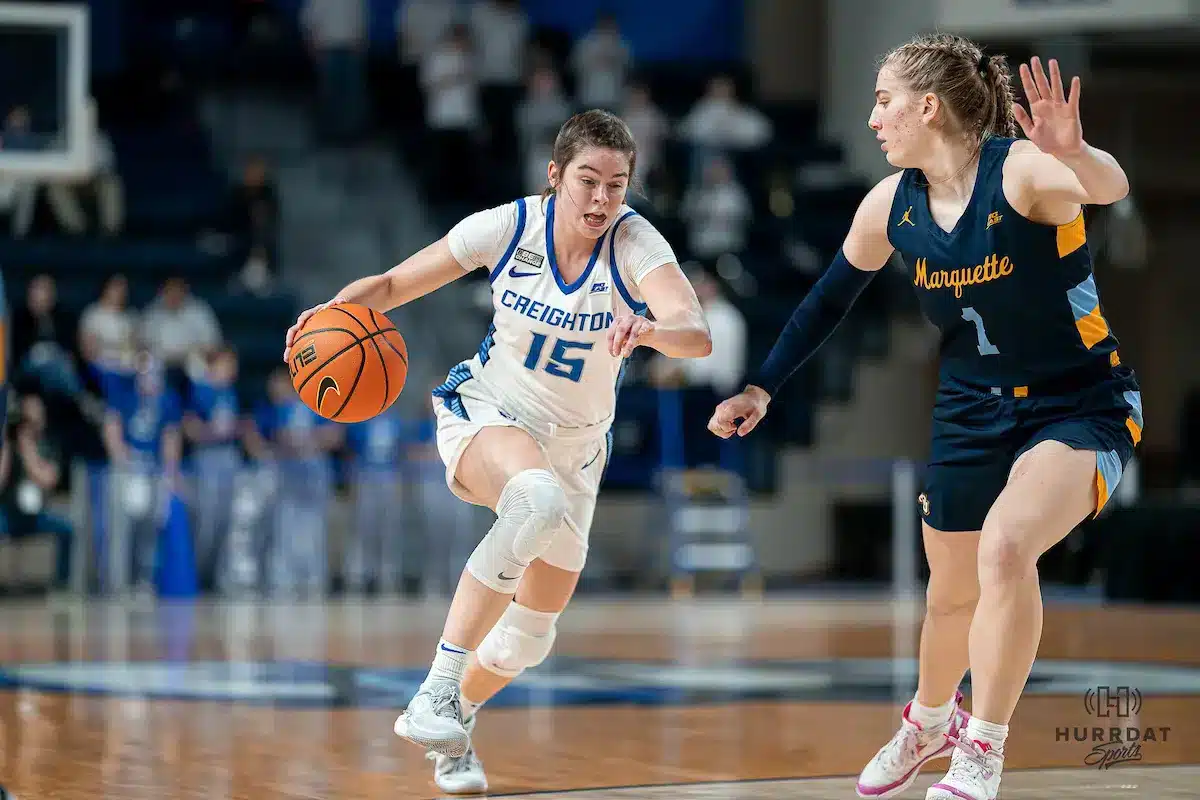 Creighton Bluejays guard Lauren Jensen 