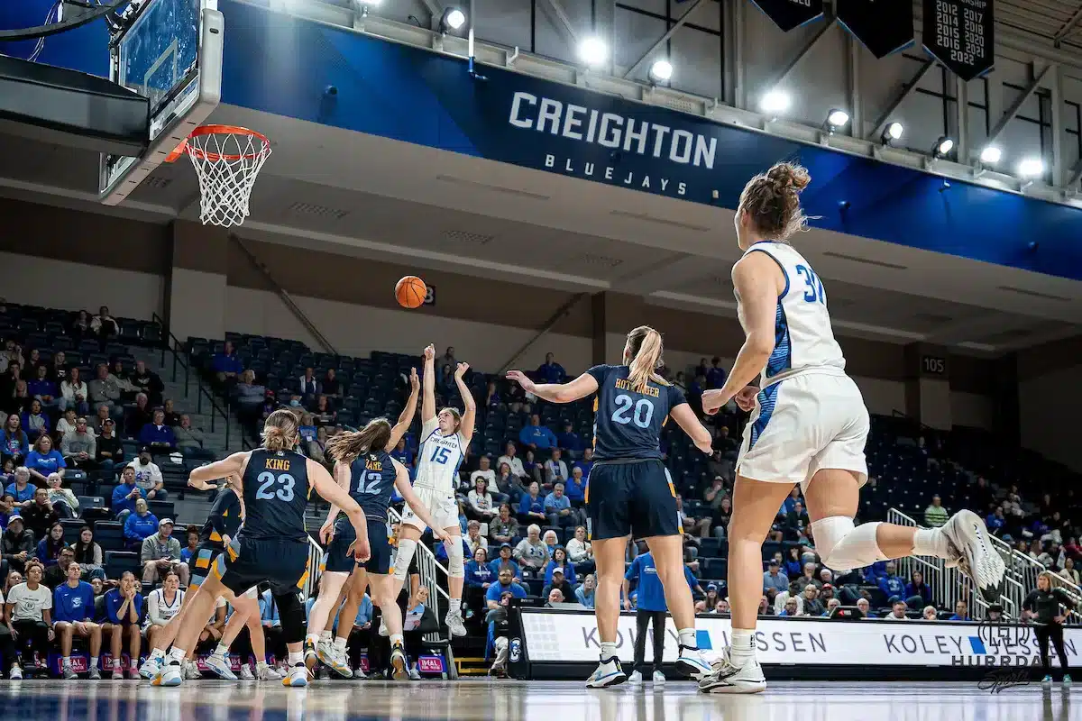 Creighton Bluejays guard Lauren Jensen 