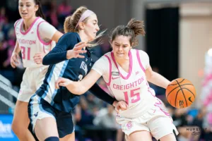 Creighton Bluejays guard Lauren Jensen