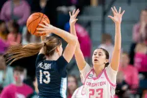 Creighton Bluejays guard Brittany Harshaw