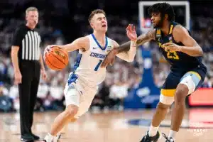 Creighton Bluejays guard Steven Ashworth