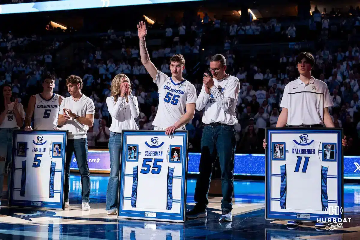 Creighton Bluejays guard Baylor Scheierman 