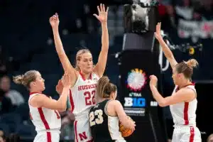 Nebraska Cornhuskers forward Natalie Potts