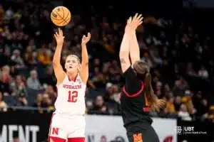 Nebraska Cornhuskers forward Jessica Petrie