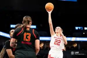 Nebraska Cornhuskers forward Natalie Potts