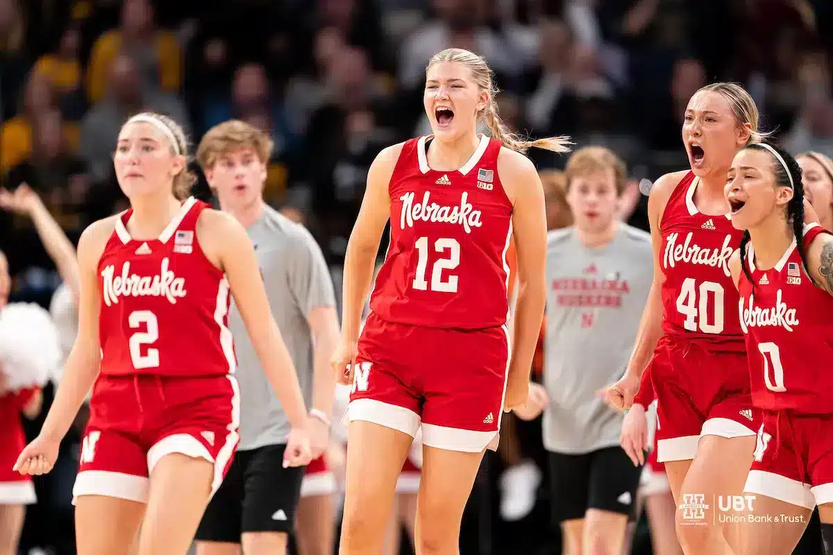 Nebraska Cornhuskers forward Jessica Petrie 