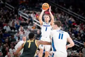 Creighton Bluejays guard Steven Ashworth