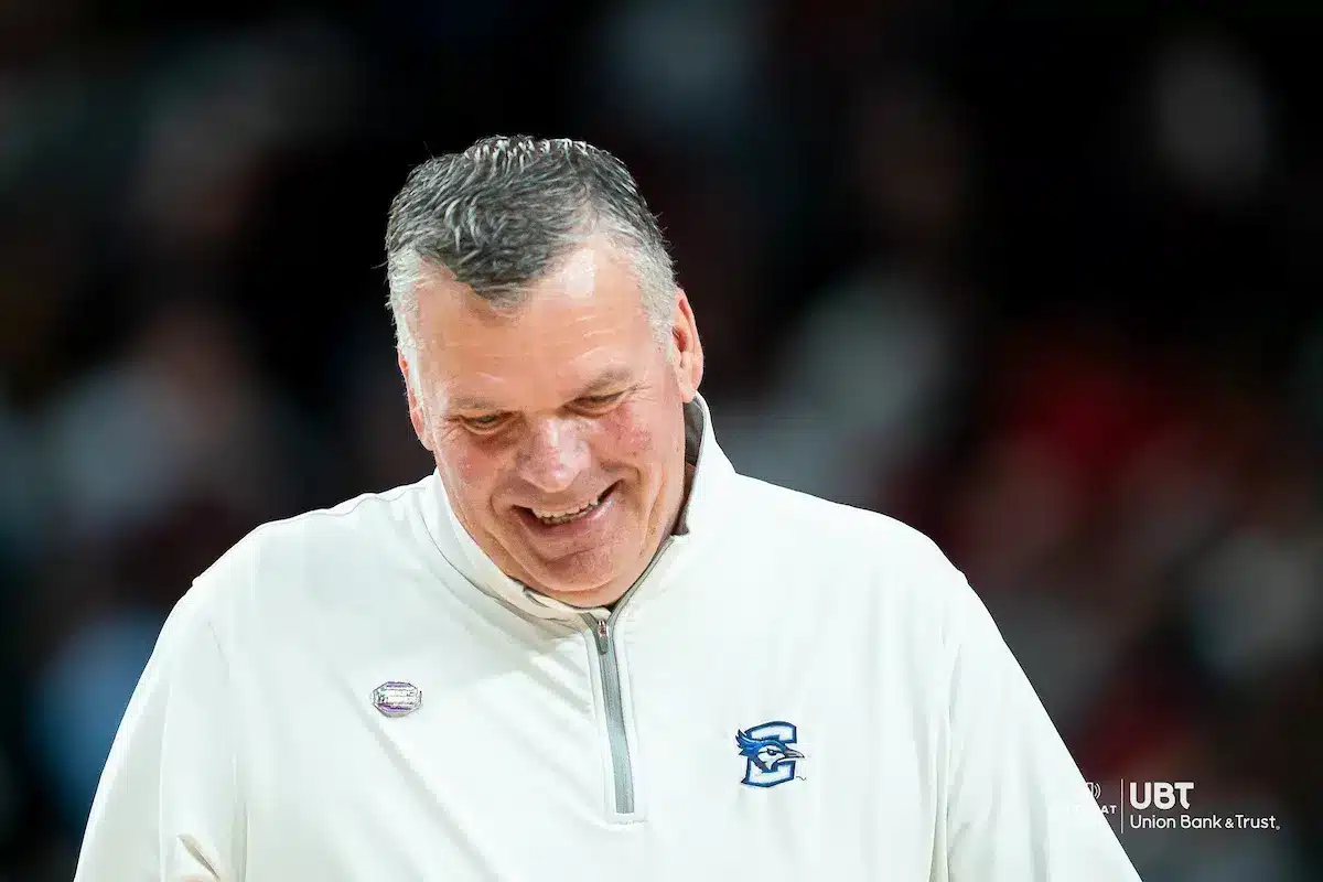 during a game against the Oregon Ducks in the second round of the NCAA Championships March 21st 2024 in Pittsburgh, PA. Photo by Eric Francis