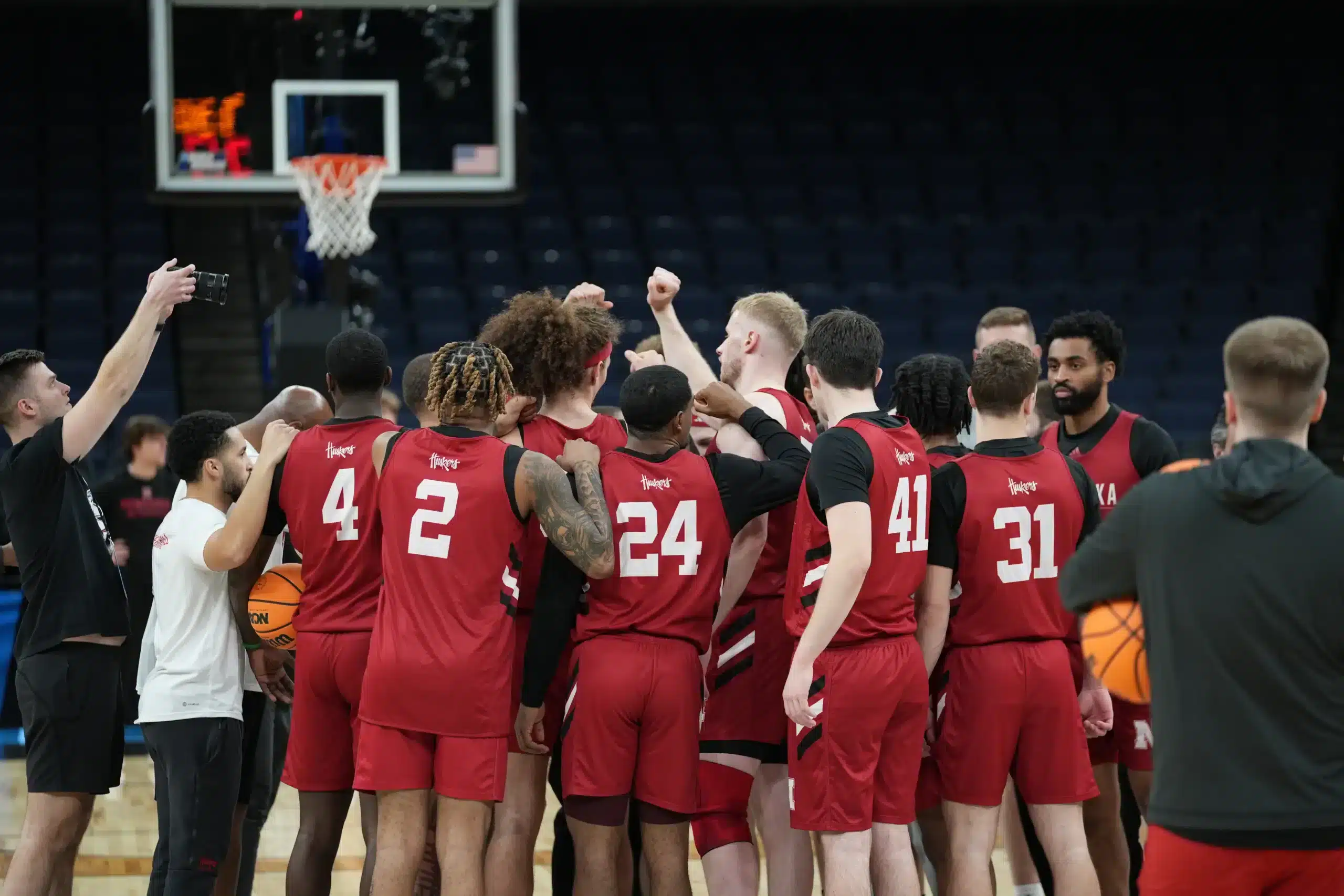 No. 8 Nebraska Opens NCAA Tournament Thursday Against No. 9 Texas A&M