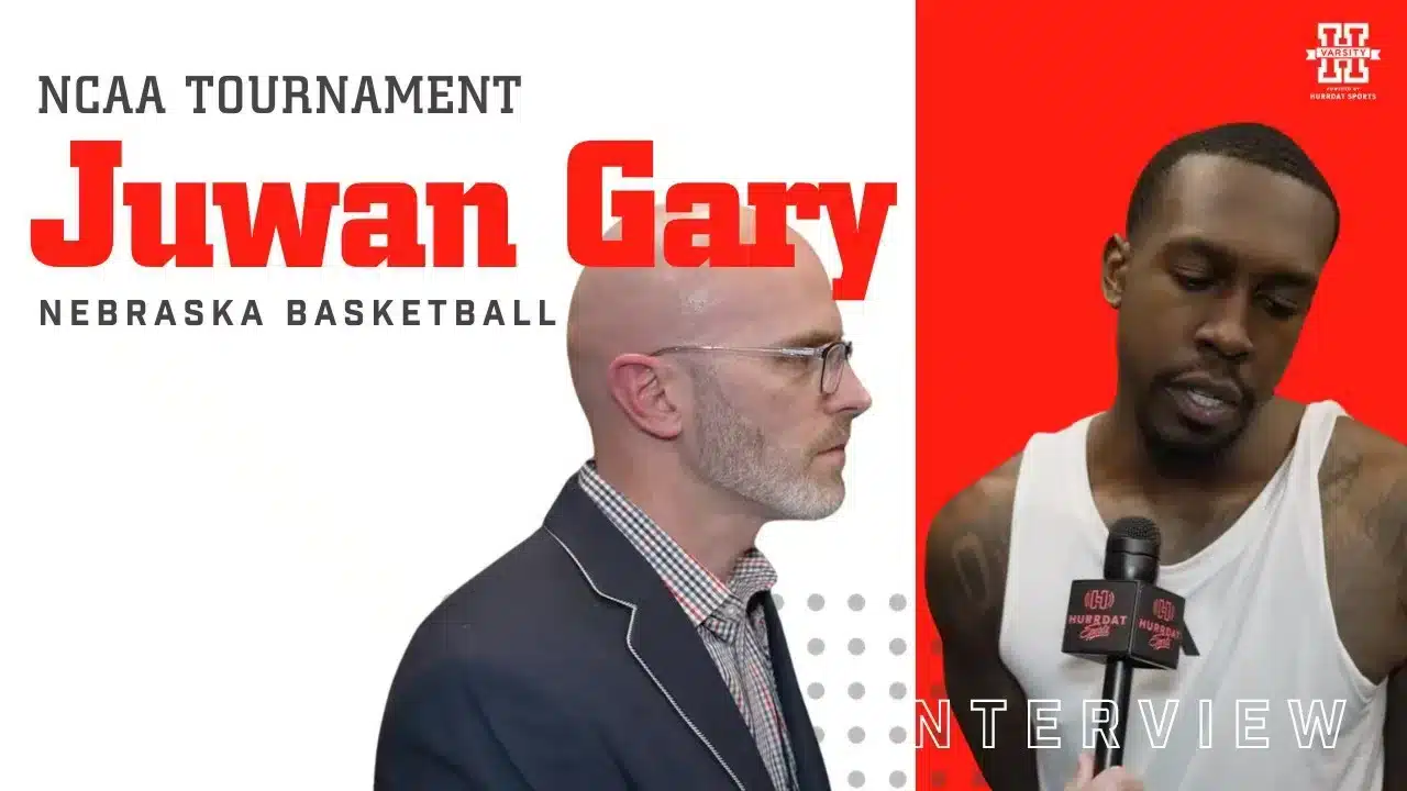 Nebraska Falls in First Round of NCAA Tournament | Juwan Gary Interview