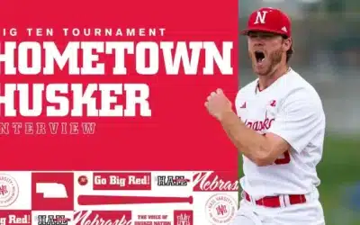 Hometown Husker Kyle Perry Talks Emotional win for Nebraska baseball  | Postgame Interview