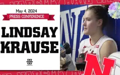 Lindsay Krause is Excited to be Back in Front of Husker Nation | May 4, 2024 Interview