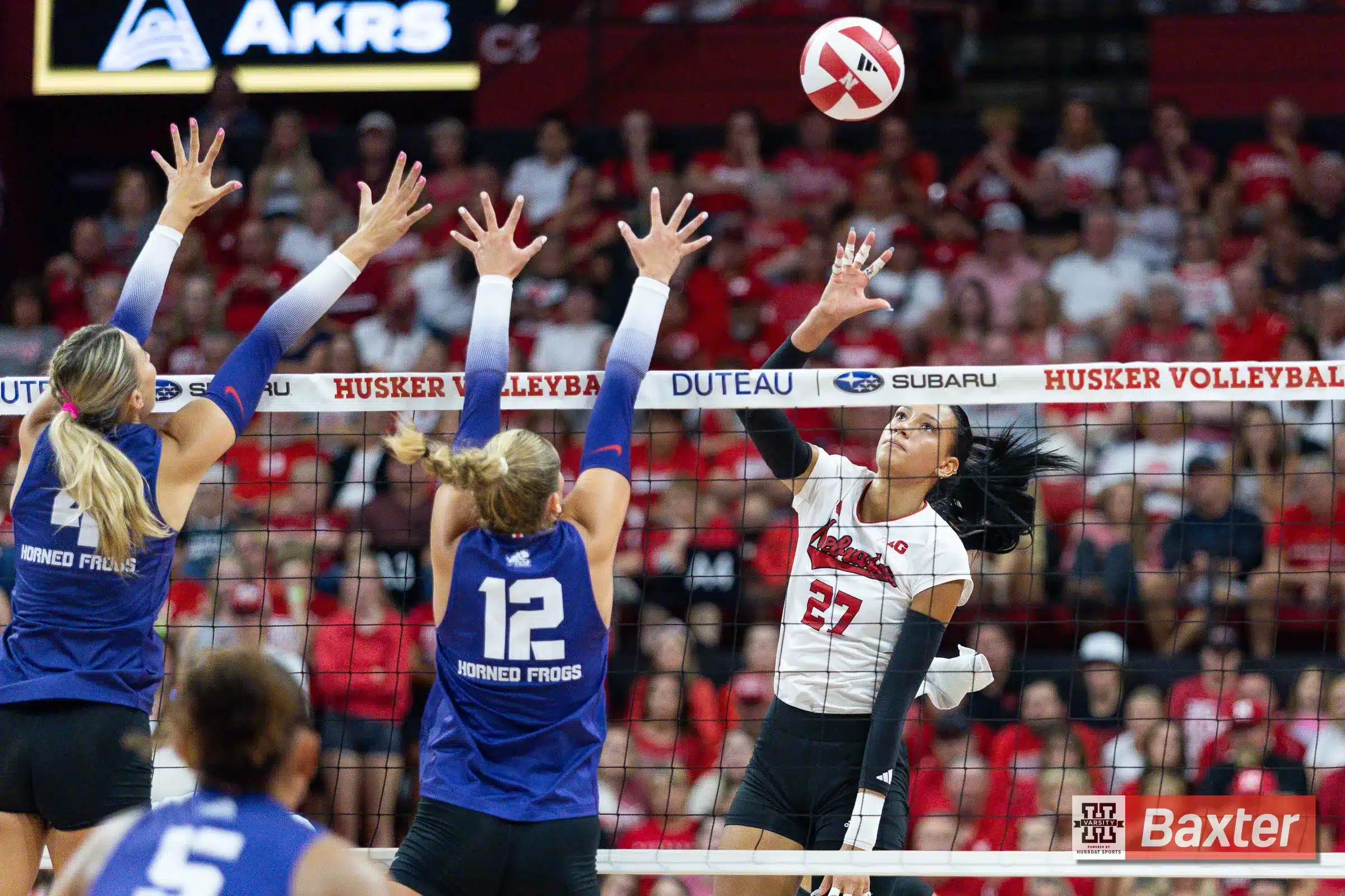 No. 2 Huskers Grind Out 3-1 Win over TCU