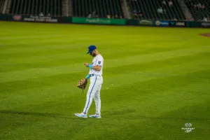 The Omaha Storm Chasers dropped game one of the MiLB NL Championship series 3-2 on September 24th, 2024 at Werner Park in Omaha, NE. Photo by Brandon Tiedemann